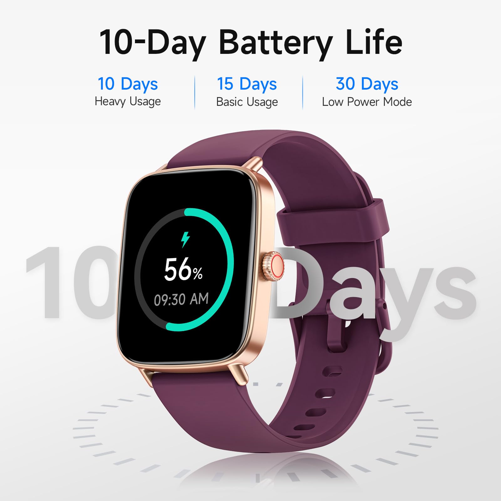aeac Smart Watch for Women, 1.85" HD Smartwatch Compatible iPhone/Sams - View 6