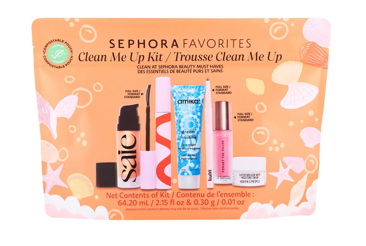 Sephora Favorites Clean Me Up Kit Orange - SEPHORA Official Imagery - 2