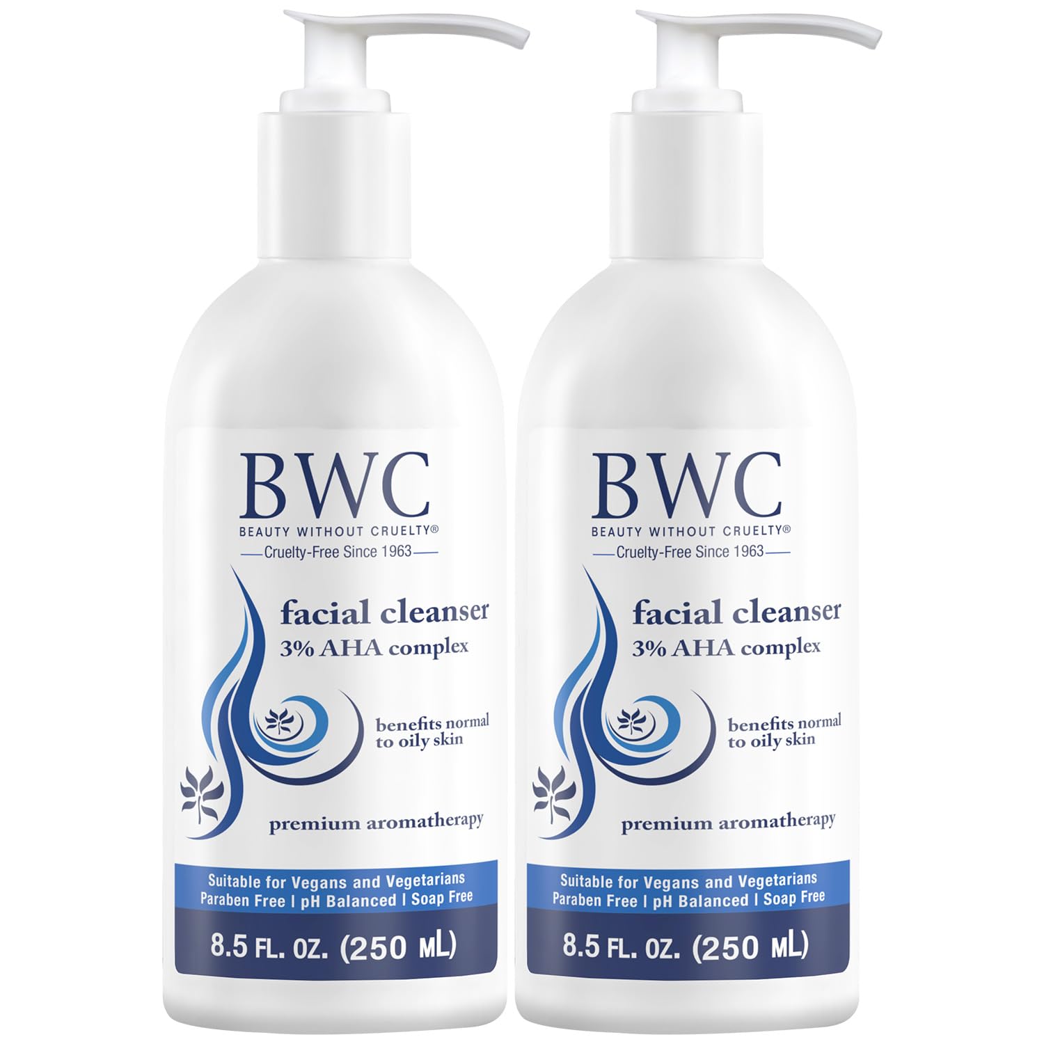 Beauty Without Cruelty AHA Facial Cleanser – Exfoliating Face - Beauty Without Cruelty