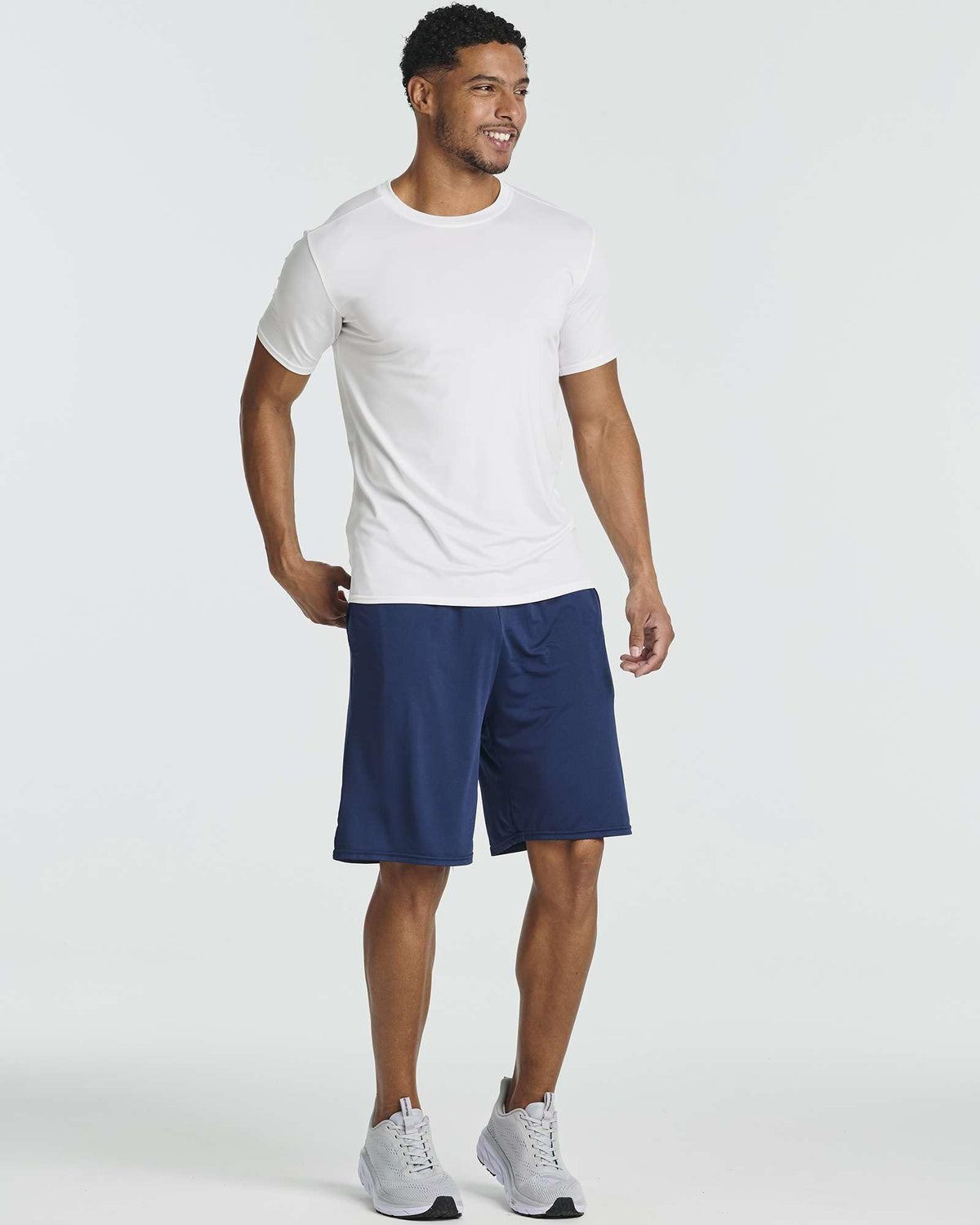 5 Pack Men s Dry Fit Workout T Shirts Crew Neck Athletic Gym - Real Essentials Official Imagery - 8