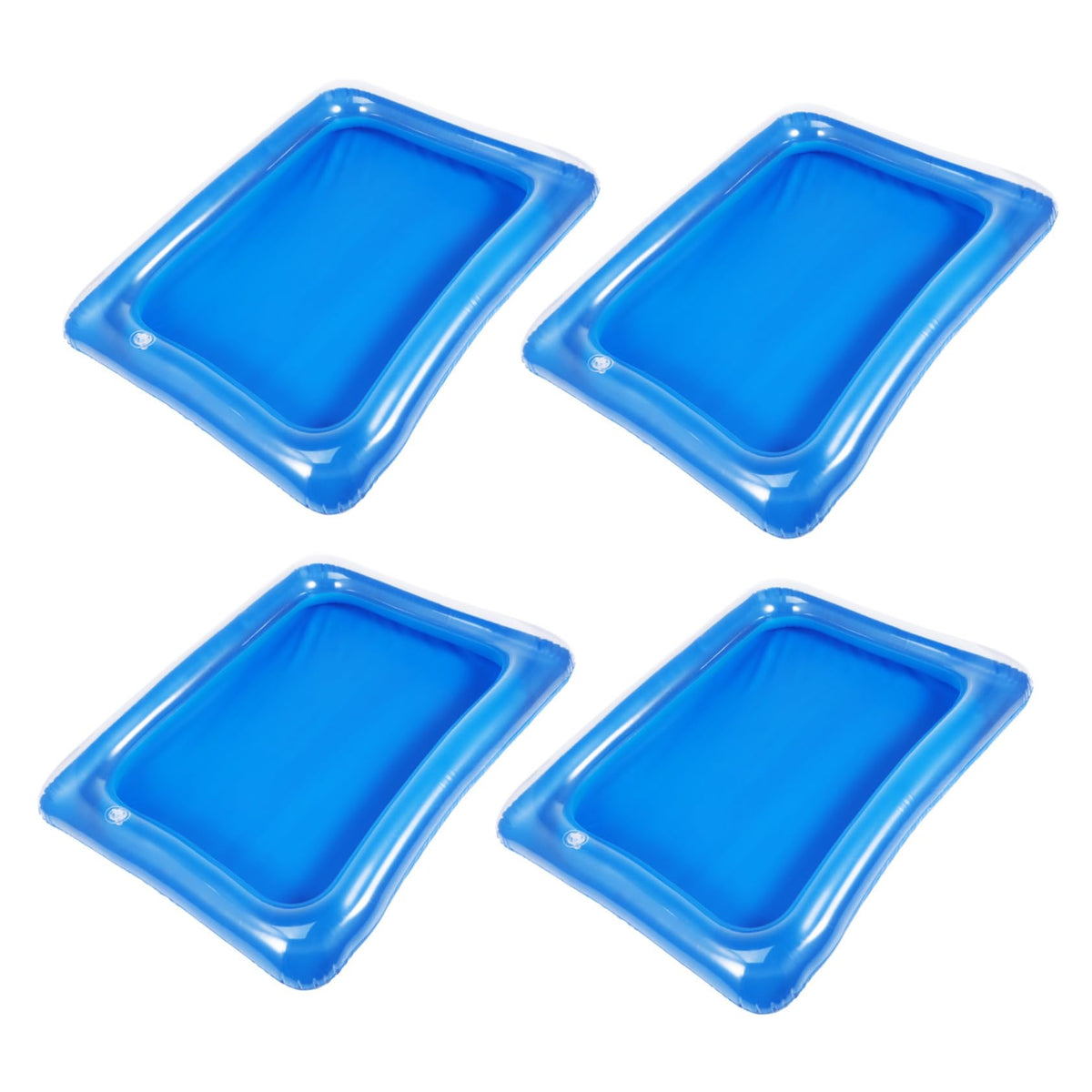 Inflatable Serving Tray 4pcs PVC Ice Bar for Party Use - IMIKEYA Official Imagery - 1