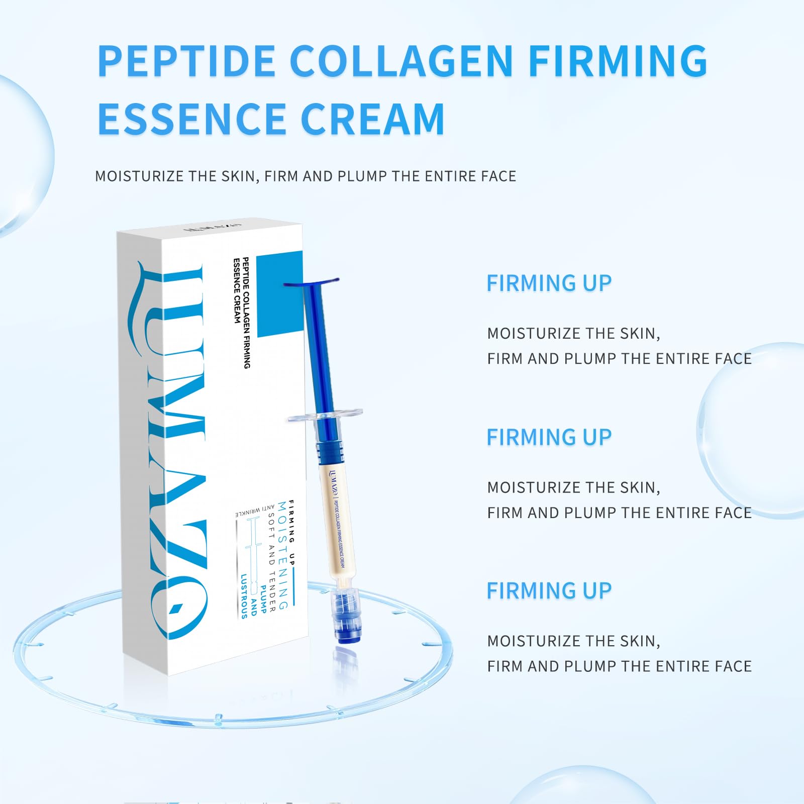 Polypeptide Collagen Elastic Essence Cream - LUMAZO Official Imagery - 3