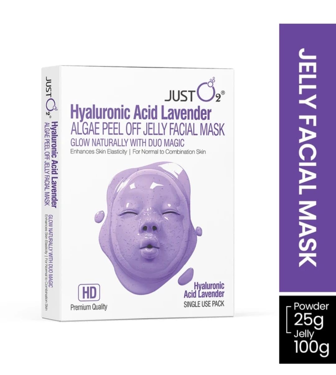 TIK TOK Viral Hyaluronic acid lavender Bio Collagen Peel Off Jelly Fac - View 3