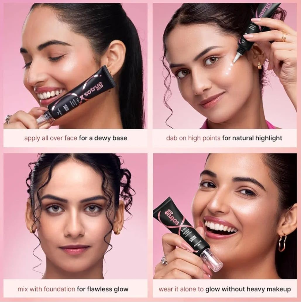 Tic tok Viral trending glow cream - 3 in 1 primer highlighter moisturizer - Generic Official Product View 6