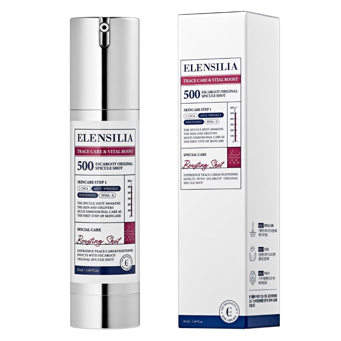 Elensilia Escargot Original Ampoule with Natural Micro - Elensilia Official Imagery - 2
