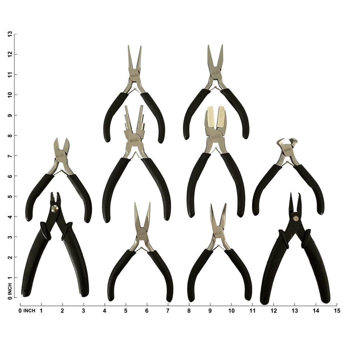 10 Piece Jewelry Pliers Set Jewelry Making Tools - VOUIU Official Imagery - 4