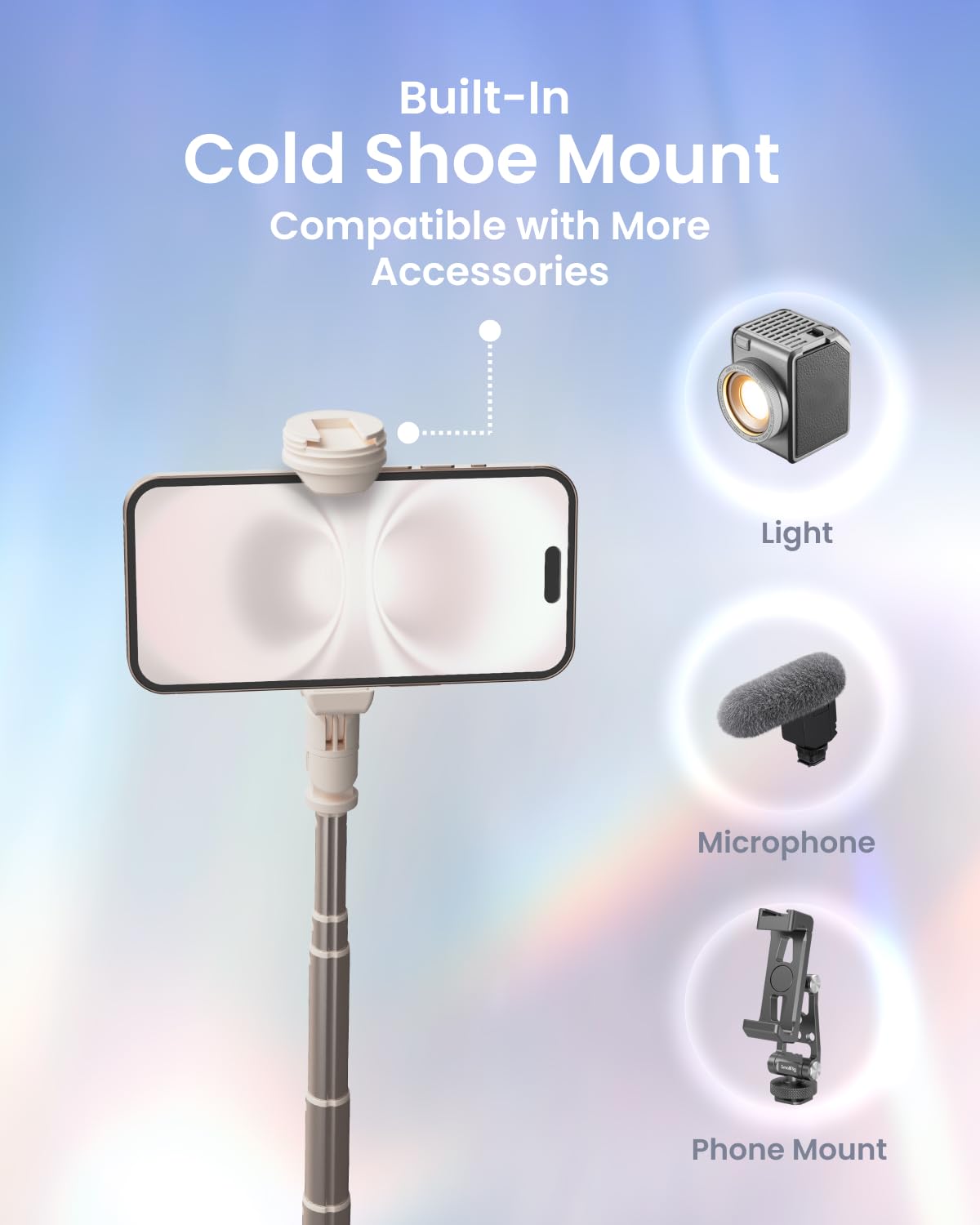KraftGeek JustTap Phone Tripod for iPhone Auto Open Selfie - KraftGeek Official Imagery - 7