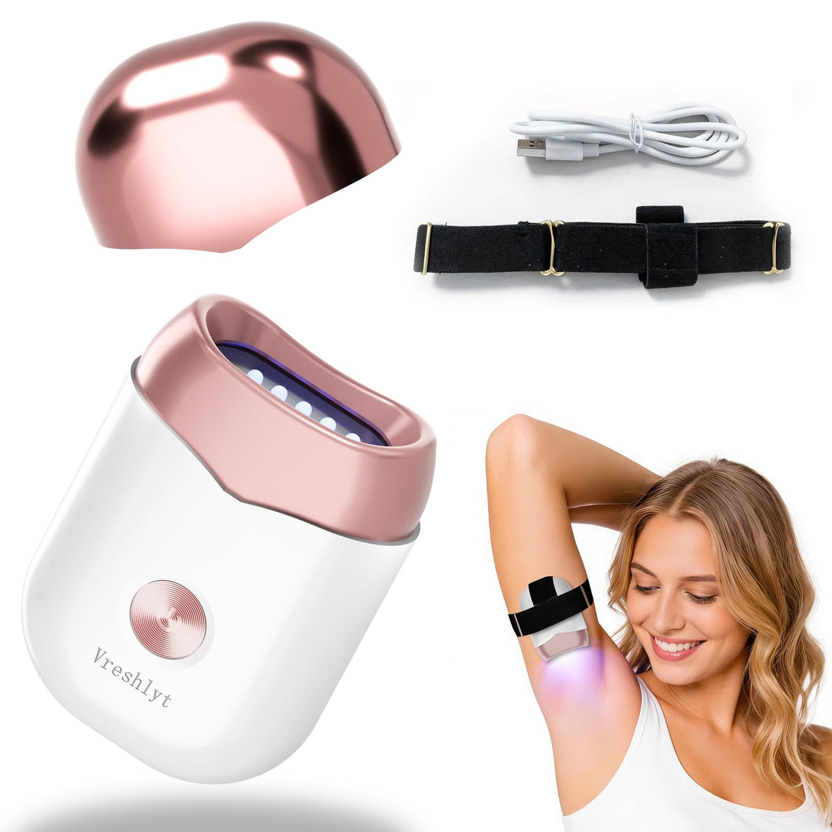 Vreshlyt Body Odor Control Electronic Deodorant for Women - Vreshlyt Vreshlyt Official Imagery - 2