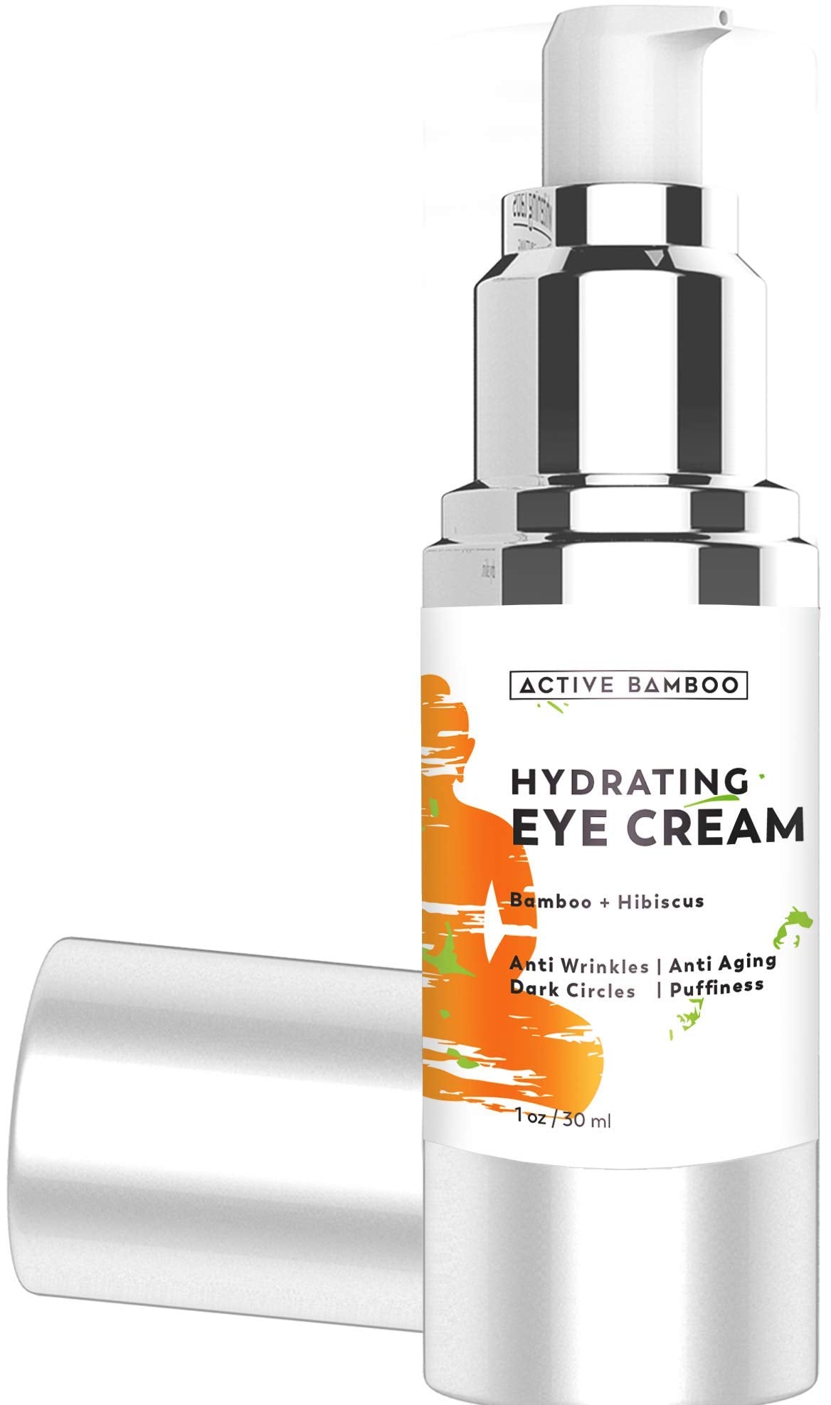 Anti Aging Eye Cream Dark Circles Wrinkles Eye Bags Fine Lines - Active Bamboo