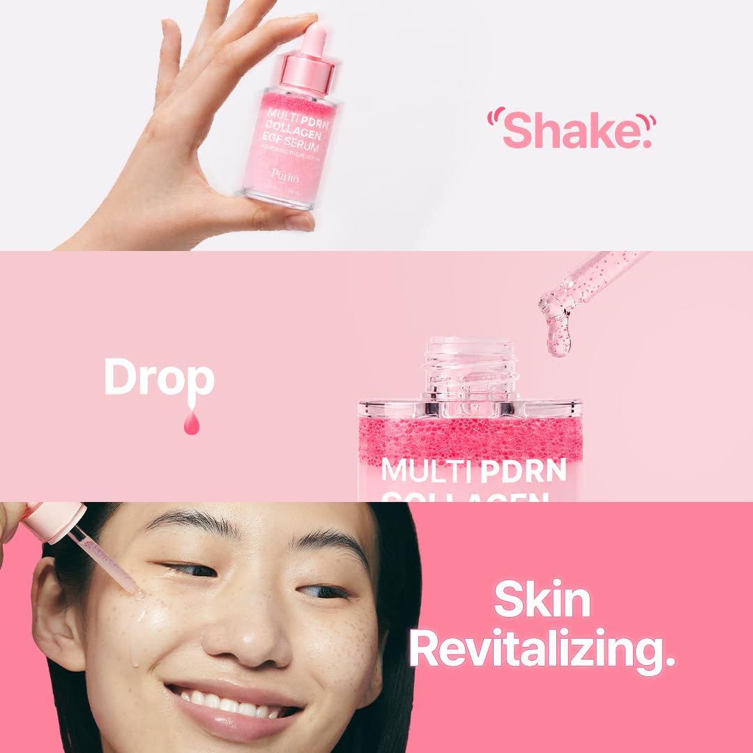 PURITO PDRN Collagen EGF Serum for Sensitive Skin 1 01 fl oz - PURITO Official Product Imagery - 8
