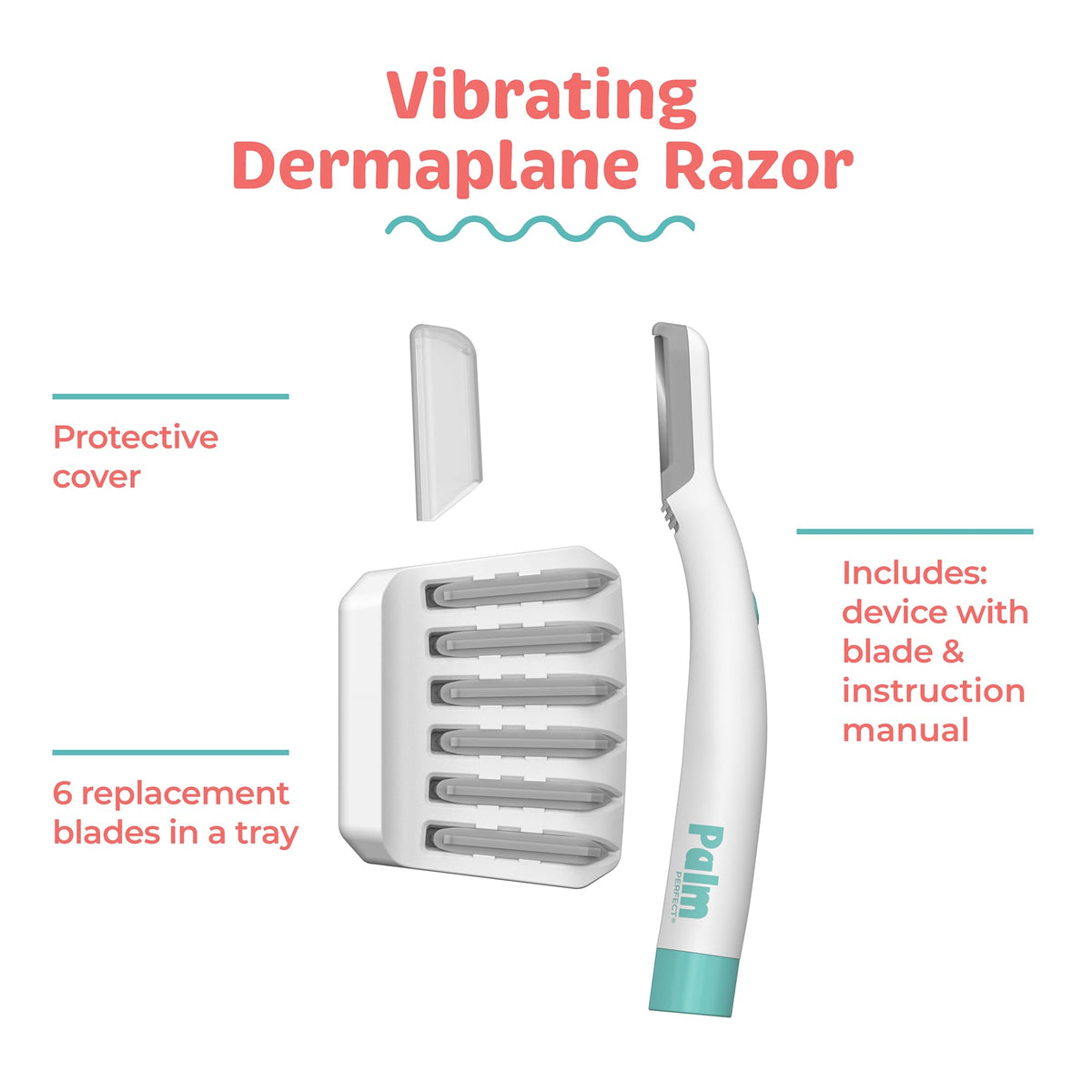 PalmPerfect Electric Shaver for Whole Body Vibrating - palmperfect Official Imagery - 6