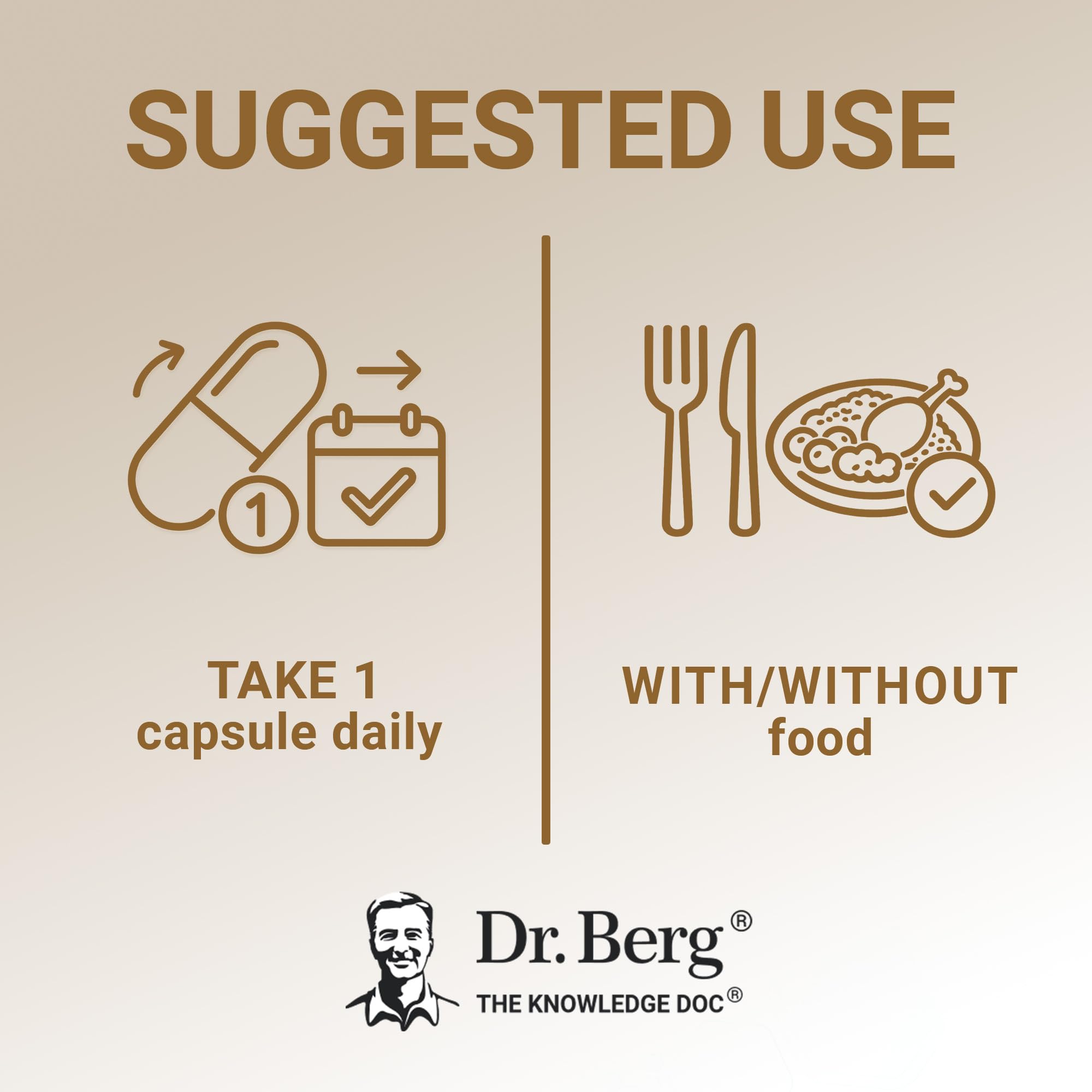 Dr. Berg Nutritionals Dr. Berg 7-in-1 Vitamin D3 K2 5000 IU | Naturally Derived - Dr. Berg Nutritionals Official Product View 7