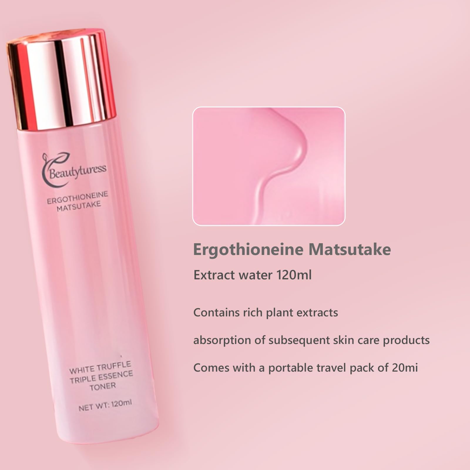 8-Piece Luxury Ergothioneine Skincare Set - BEAUTYTURESS