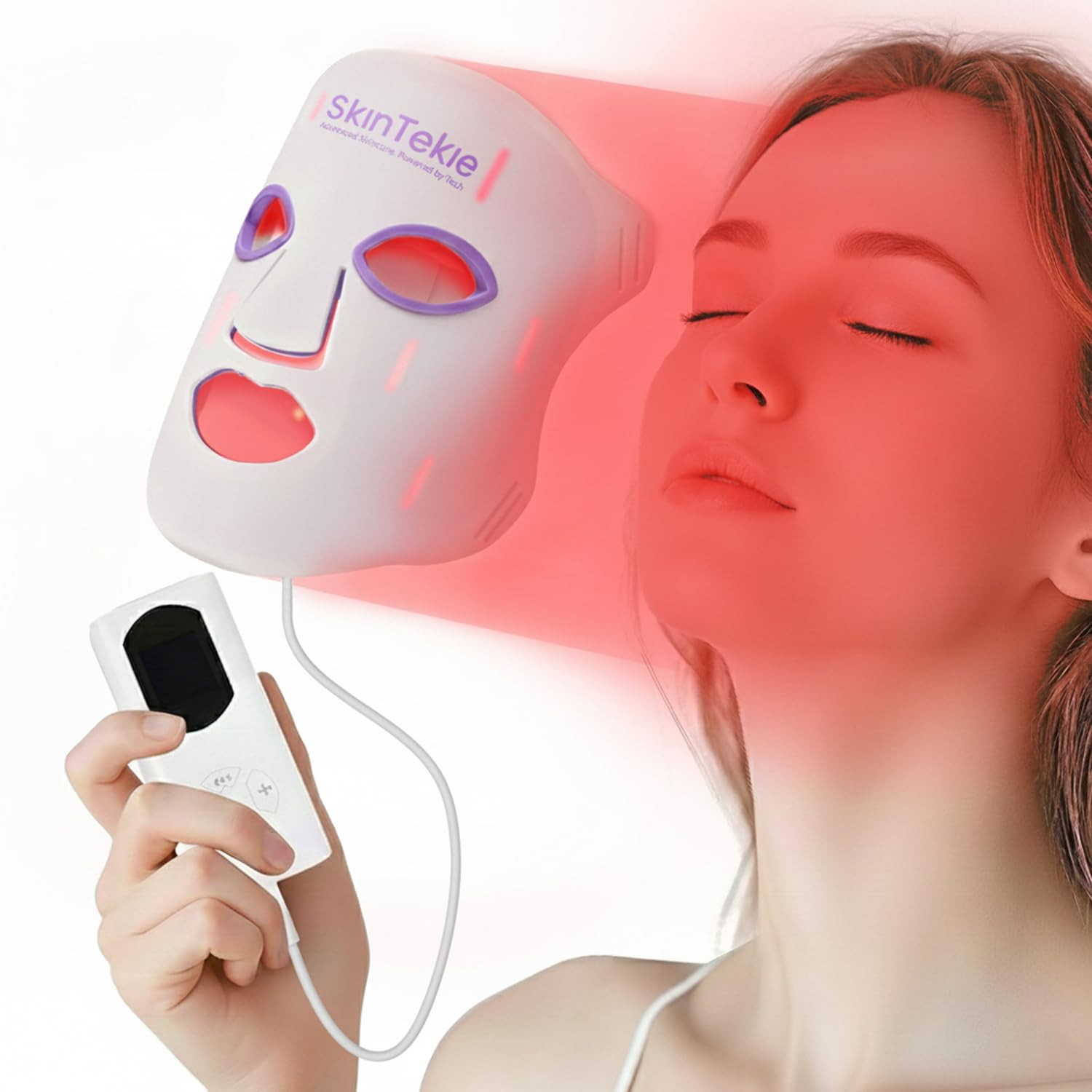 Red Light Therapy Mask for Face 2026, Gifts for Women Mom Wife, - Product Imagery