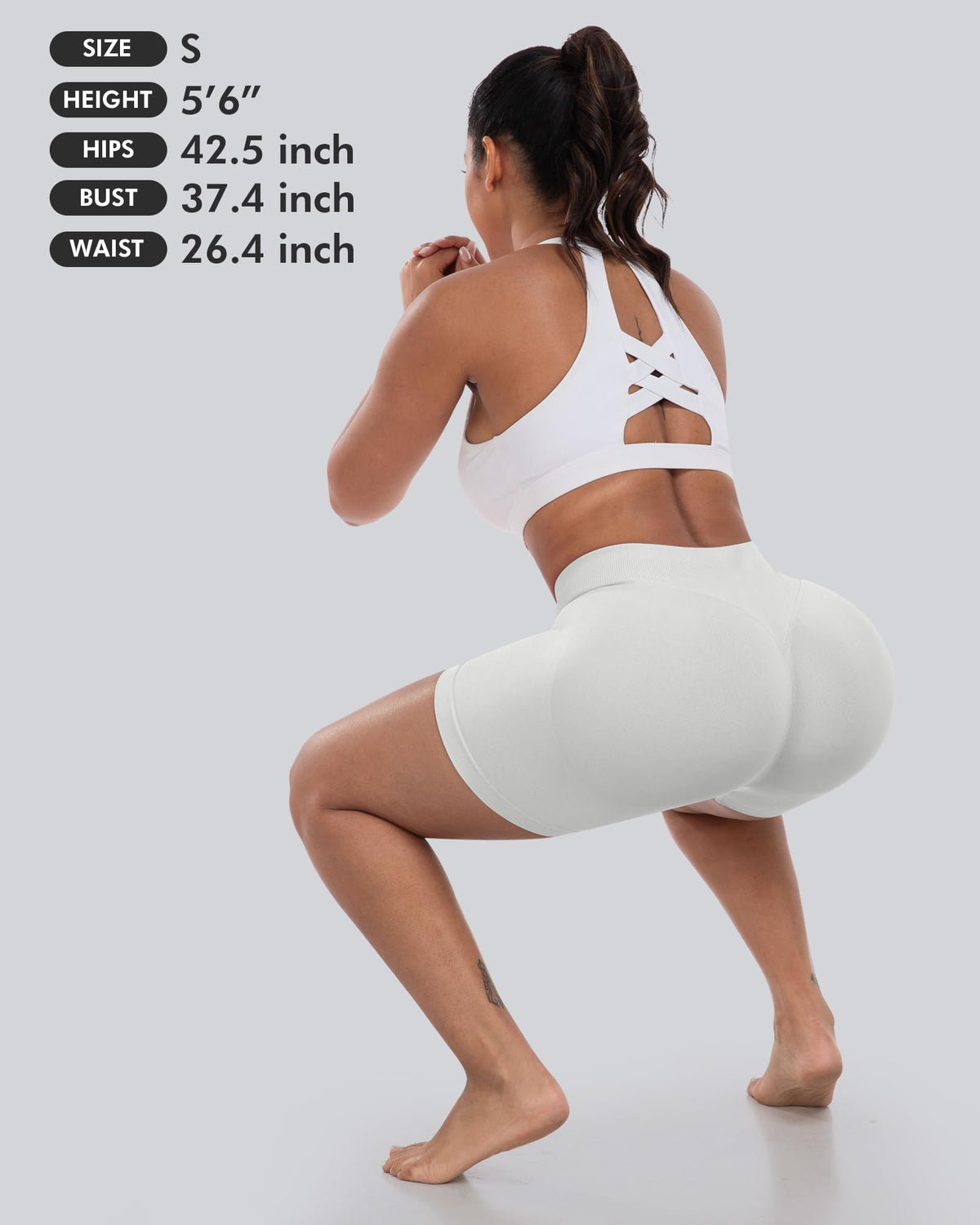 CHRLEISURE Workout Shorts for Women High Waisted Butt - CHRLEISURE Official Imagery - 8
