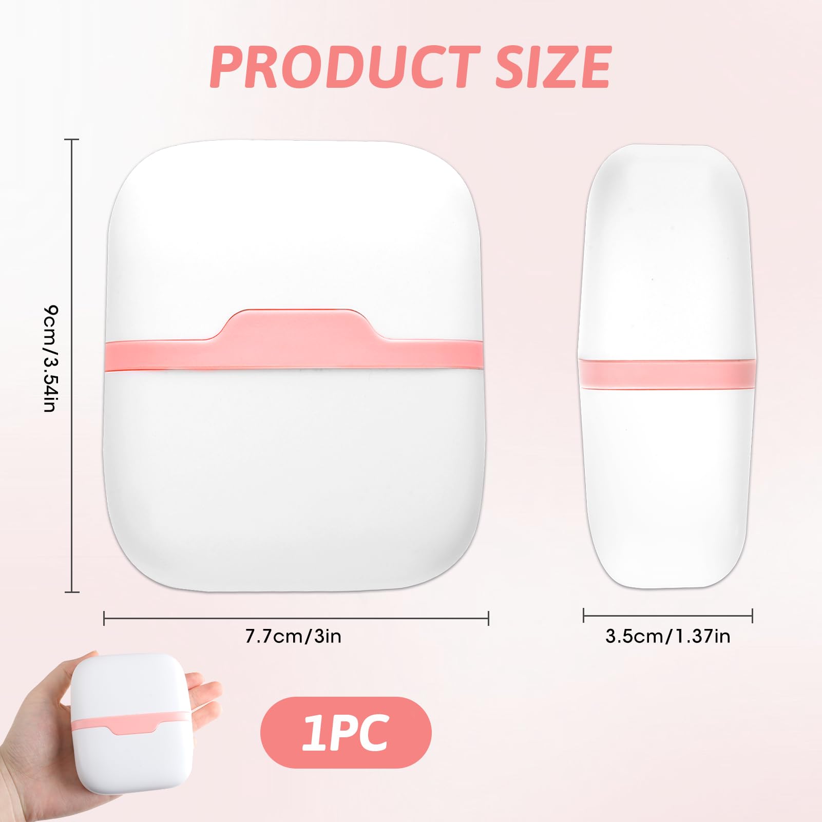 Nextpal Ice Roller for face and eyes, double-ended facial massager in pink, used for puffiness, wrinkles, and cold therapy skincare.
