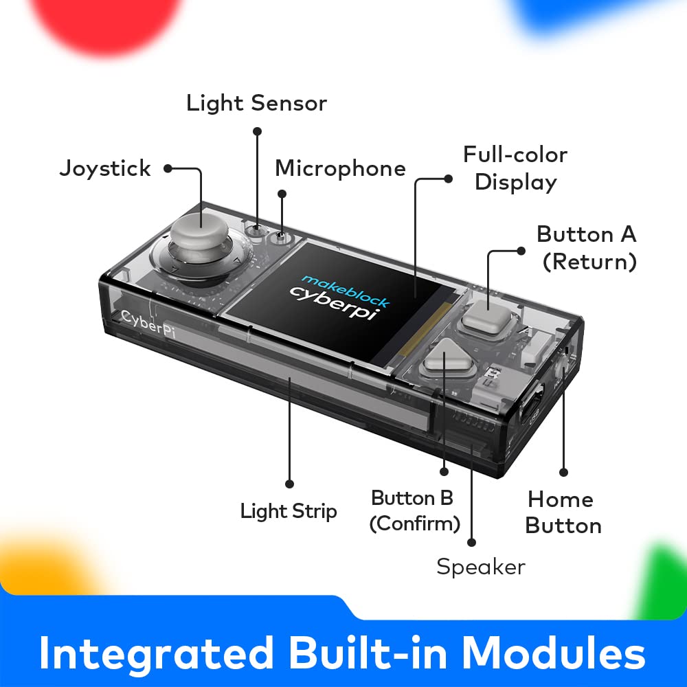 Makeblock CyberPi Project Based Kit Coding for Kids 8 12 - Makeblock Official Imagery - 4