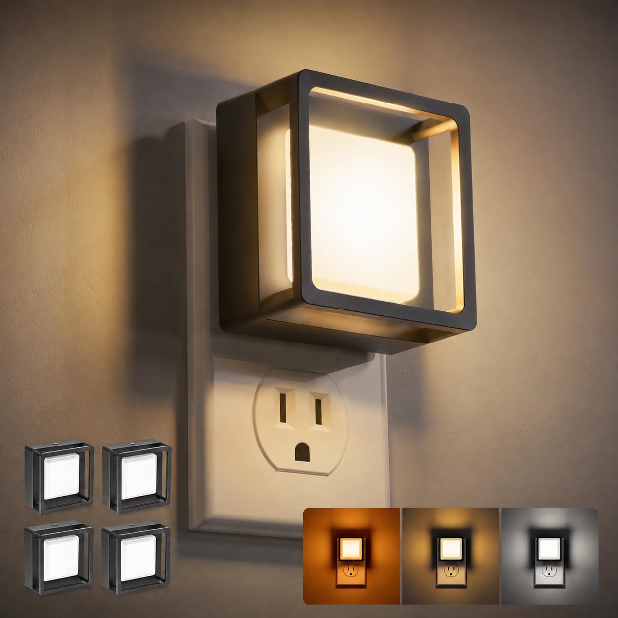 DORESshop Night Light  ,LED Night Light with Dusk to Dawn Sensor - DORESshop Official Product View 8