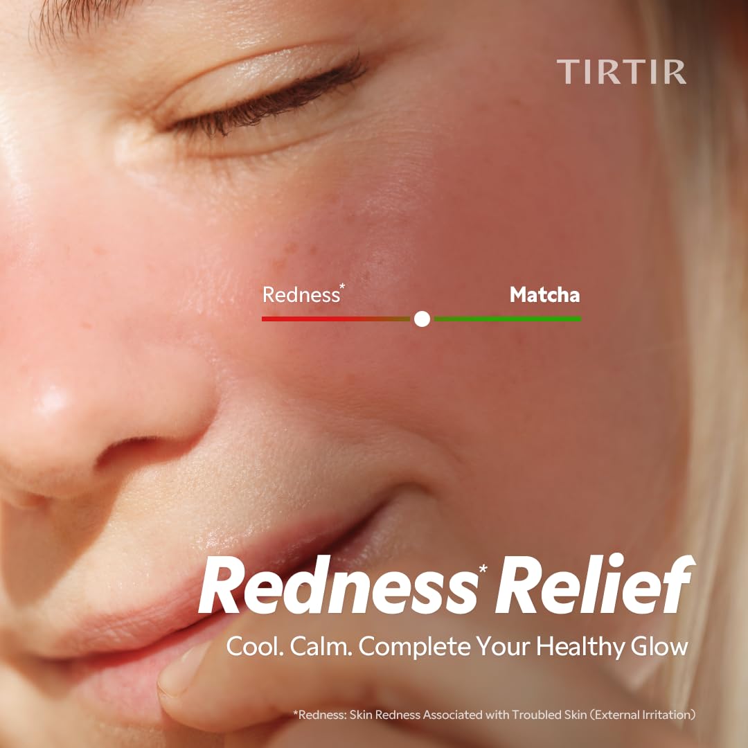TIRTIR Matcha PDRN Calming Cream 1.69 Fl Oz | 24H Hydrating Korean Cruelty Free Moisturizer Daily Skin Care for Sensitive to All Skin - TIRTIR Official Product View 3