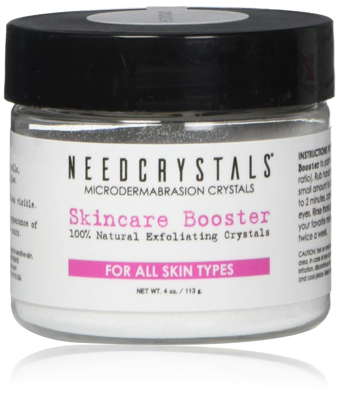 Microdermabrasion Crystals 4 oz - NeedCrystals Official Imagery - 2