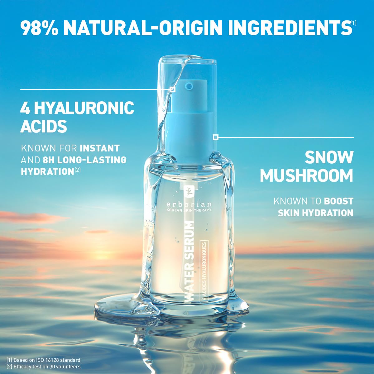 Erborian Water Serum Hyaluronic Acid Barrier Treatment - Premium Selection Official Imagery - 4