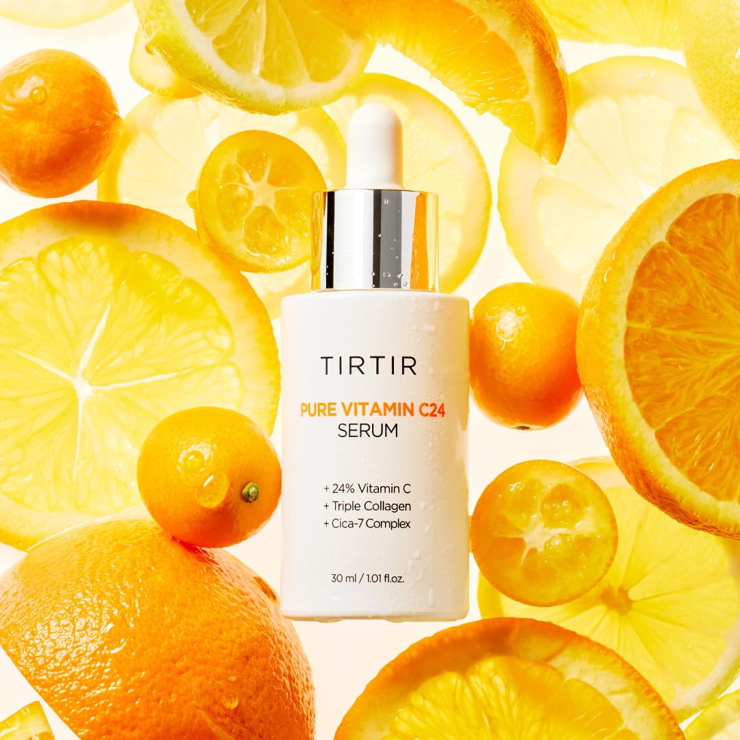 TIRTIR Pure Vitamin C 24% Face Serum – Dark Spot Remover for - TIRTIR