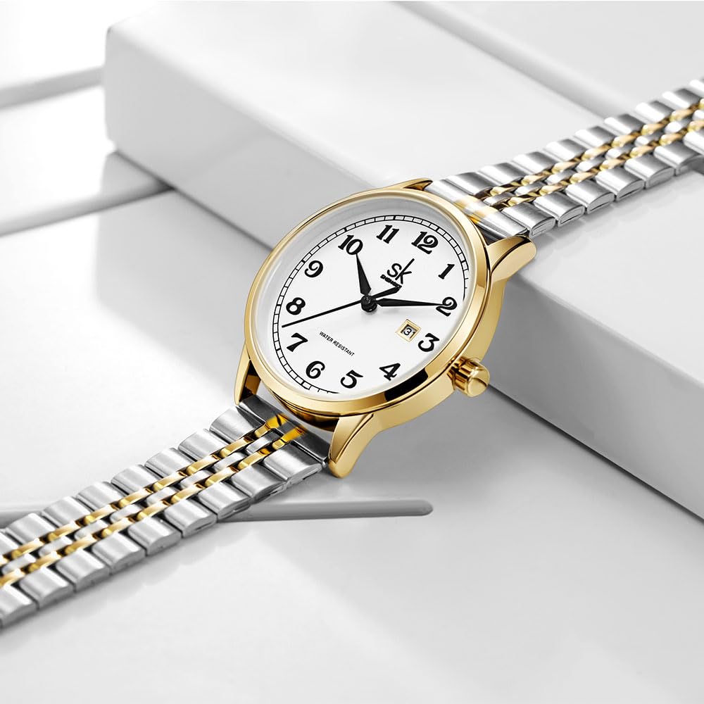 SHENGKE SK Classic Business Women Watches with Stainless - SHENGKE Official Imagery - 4