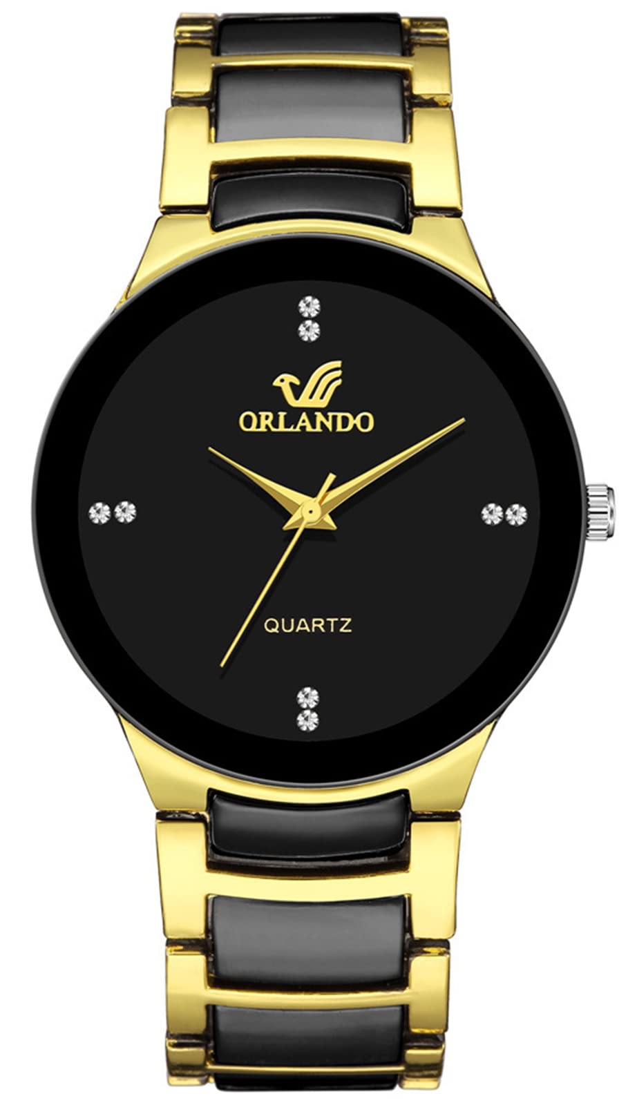 ADSBIAOYE Men and Women Wrist Watches Ultra Thin Minimalist - Product Imagery