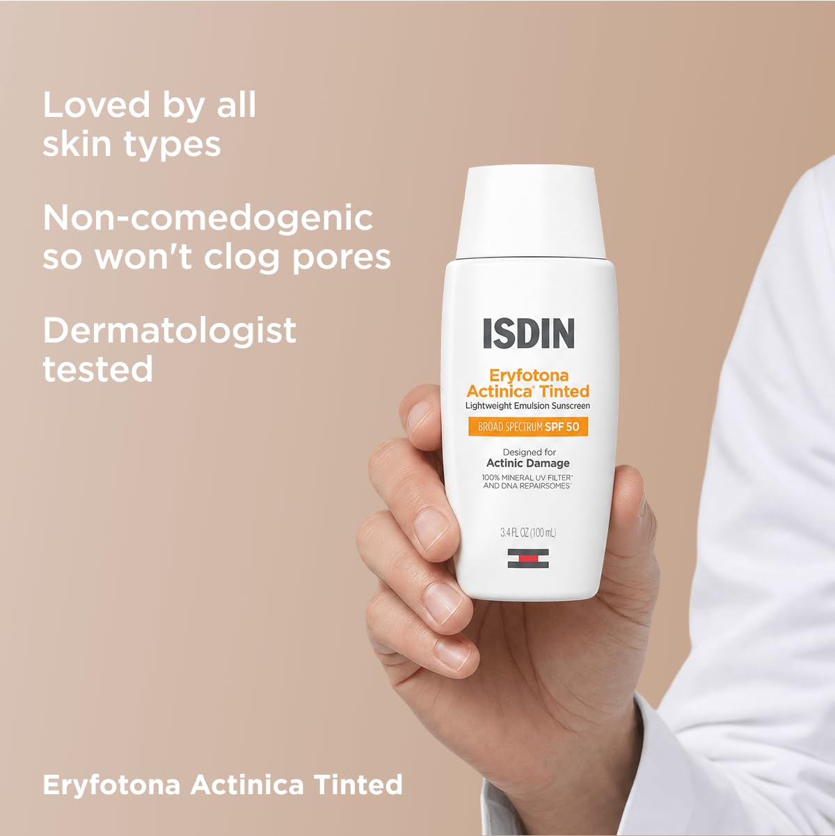 ISDIN Eryfotona Actinica Mineral Face Sunscreen SPF 50 No - Premium Selection Official Imagery - 5