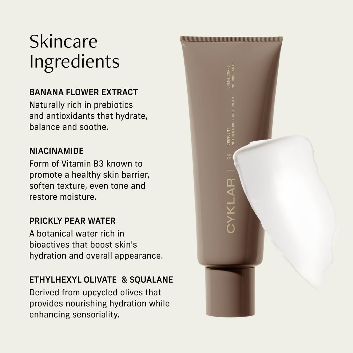 CYKLAR Nutrient Rich Body Cream Non Greasy Lotion for 48 Hr - CYKLAR Official Imagery - 7