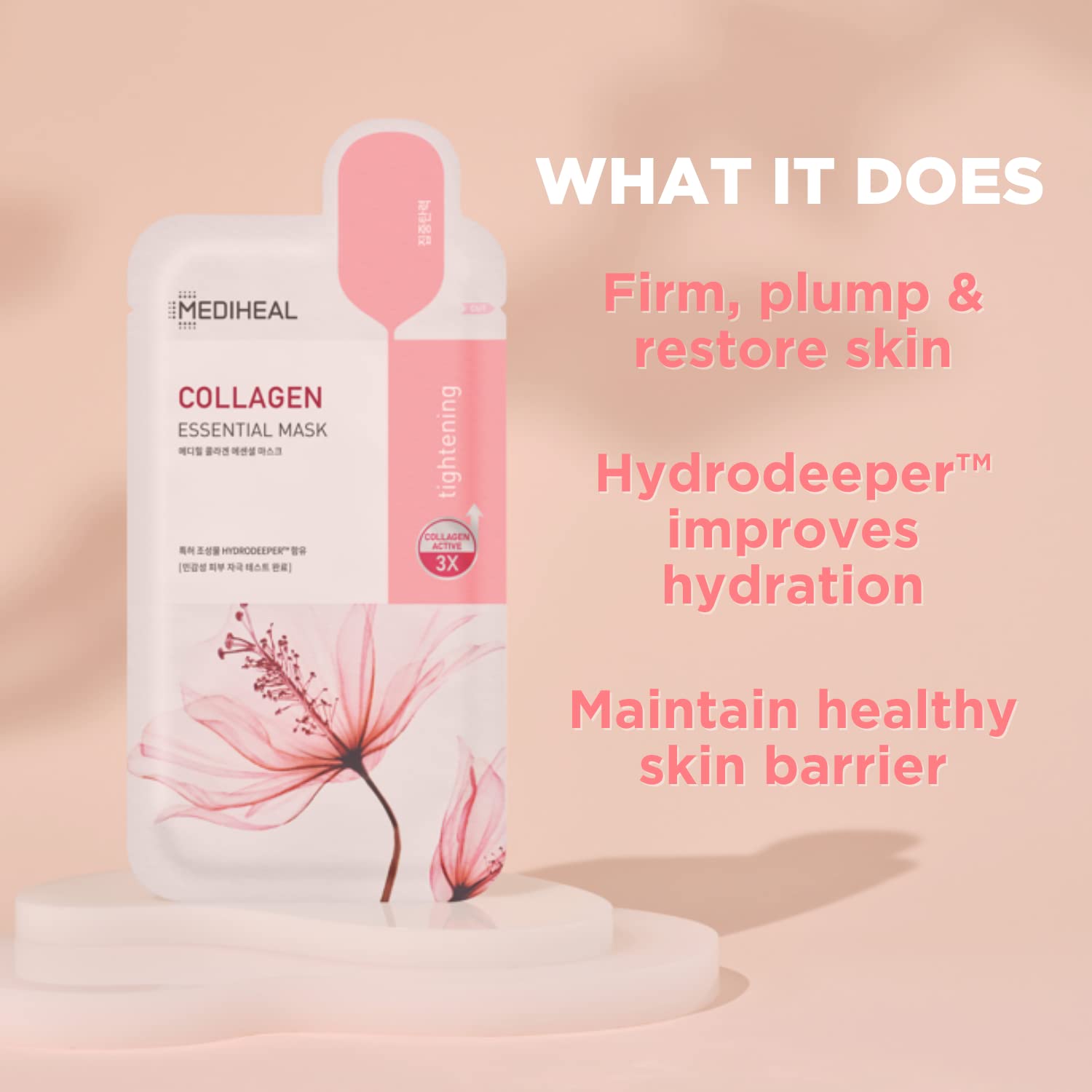 Mediheal Official Collagen &amp; Tea Tree Sheet Mask 20 Sheets - MEDIHEAL