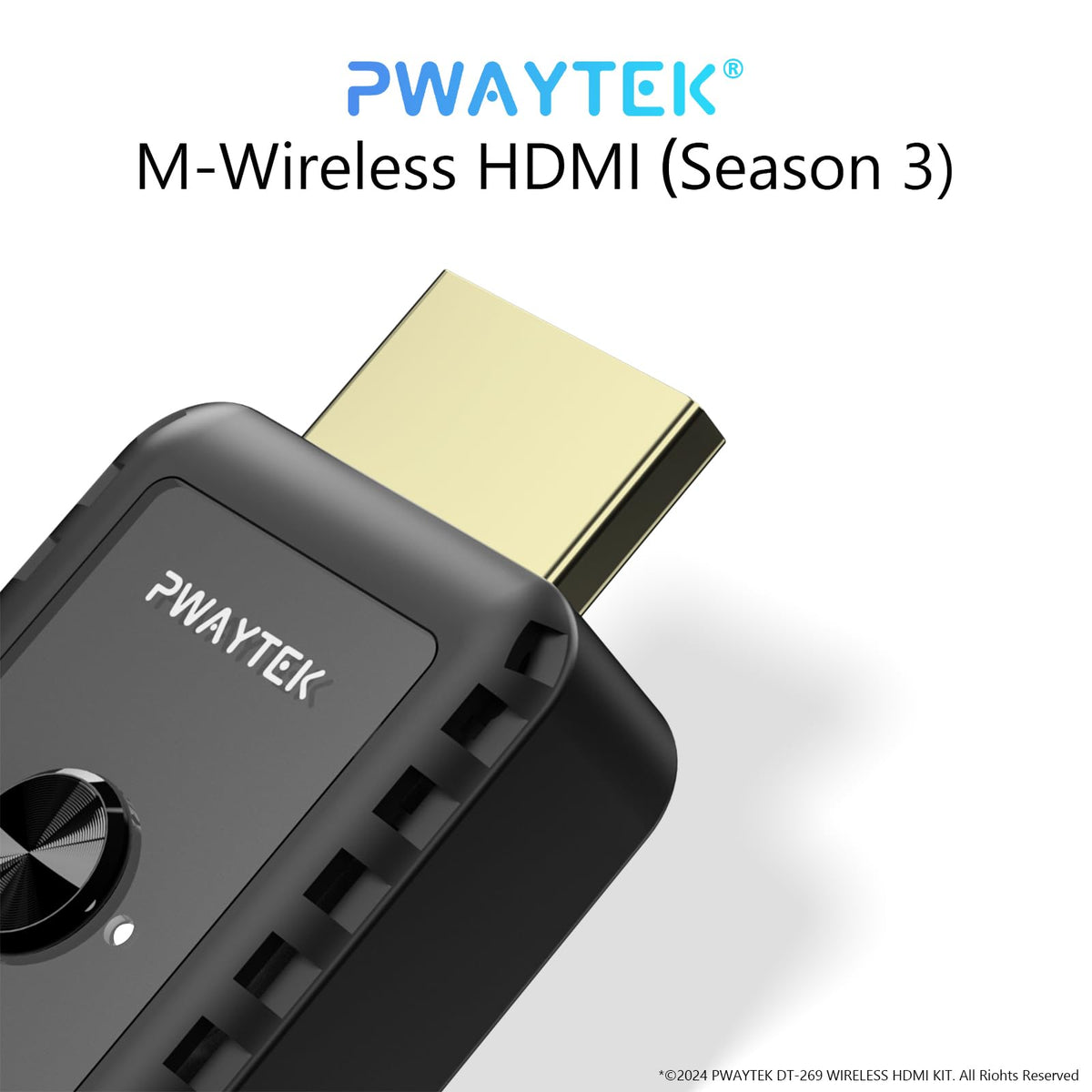 Wireless HDMI Transmitter and Receiver 328ft 100M Wireless - PWAYTEK Official Imagery - 7