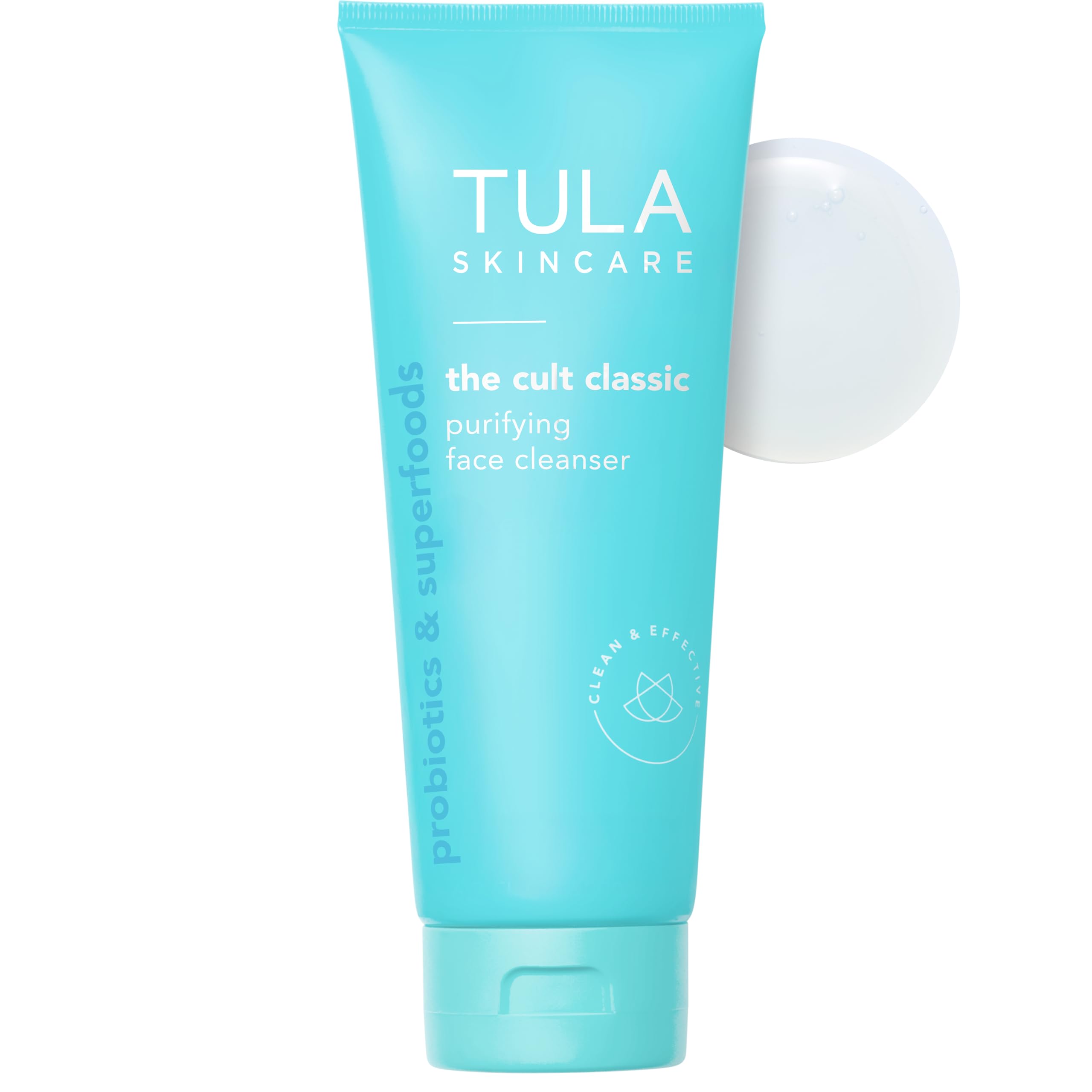 TULA Skincare Cult Classic Purifying Face Cleanser, Daily Wash - Product Imagery
