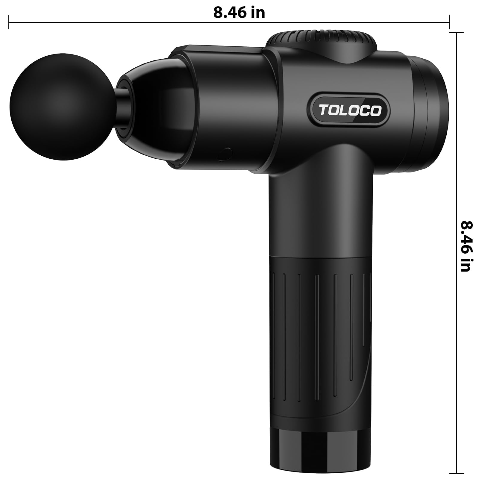 TOLOCO Massage Gun, Deep Tissue Back Massage for Athletes for Pai by TOLOCO - Angle View 9