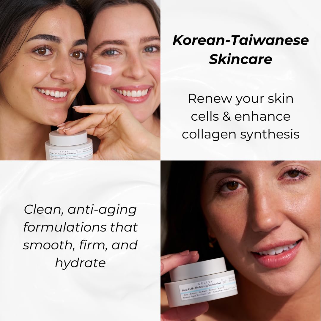 Hydrating Korean Moisturizer w Moroccan Argan Tree Stem - CELLVY Official Imagery - 4
