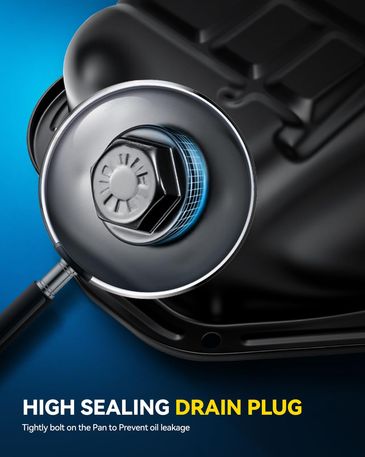 PHILTOP Engine oil pan Compatible with Jetta Passat Tiguan - PHILTOP Official Imagery - 7
