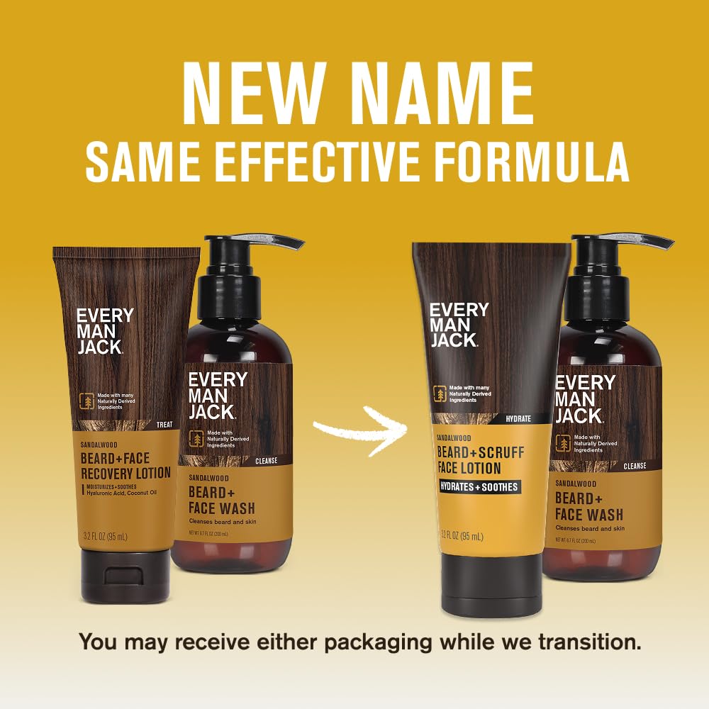 Every Man Jack Beard Face Wash and Lotion Set for Men - Every Man Jack Official Imagery - 8