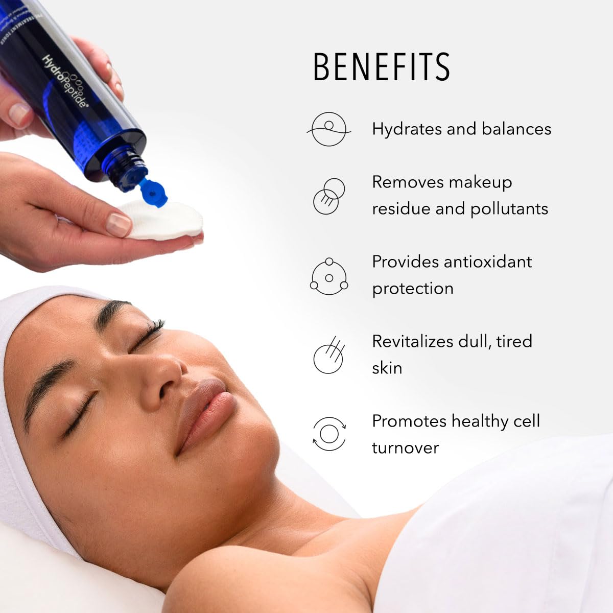 HydroPeptide Brightening Pre Treatment Toner Evens Balances - HydroPeptide Official Imagery - 4