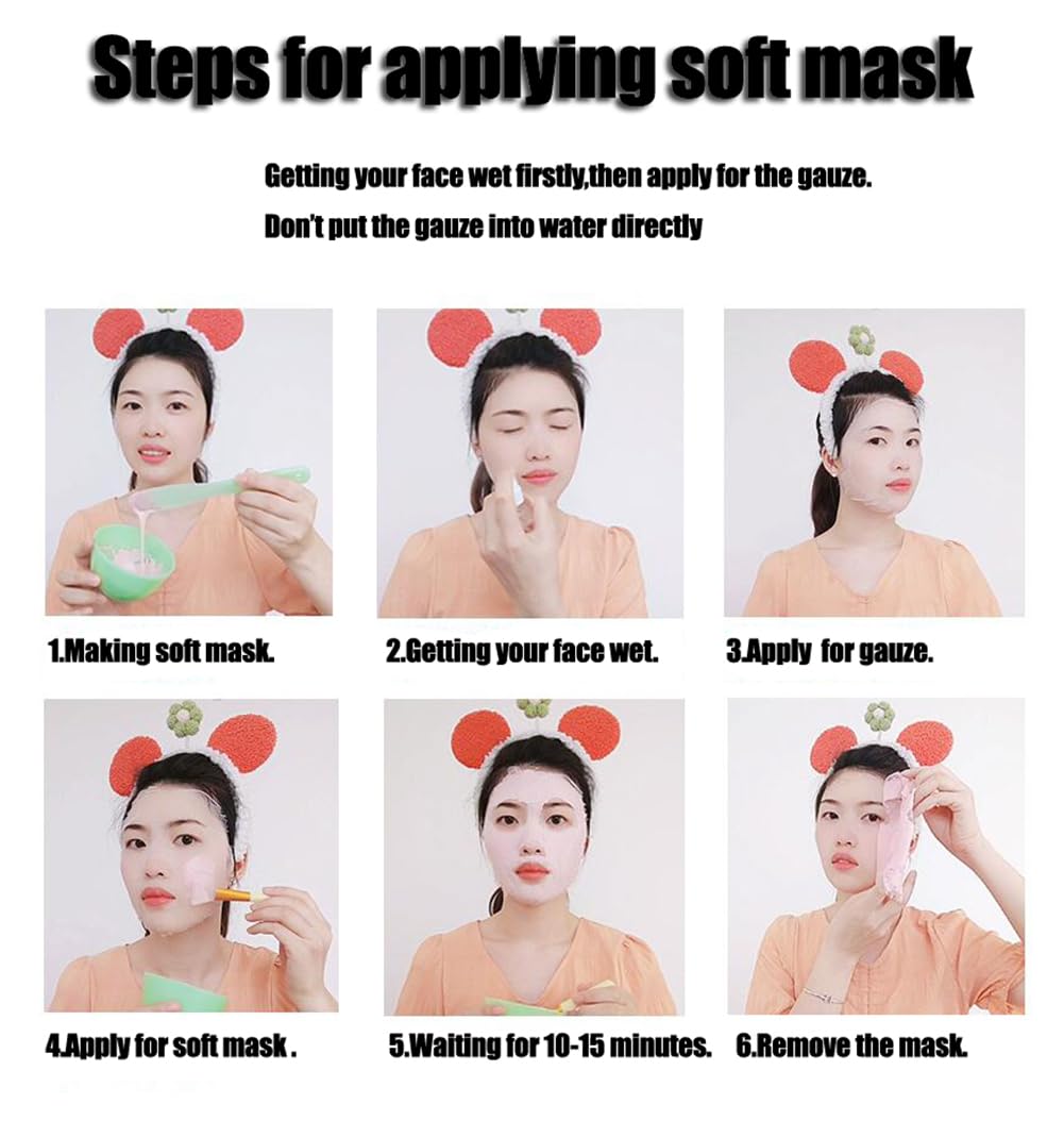 UPSTORE 100 Sheets Gauze Mask Large Precut Gauze Face Masks Soft - UP