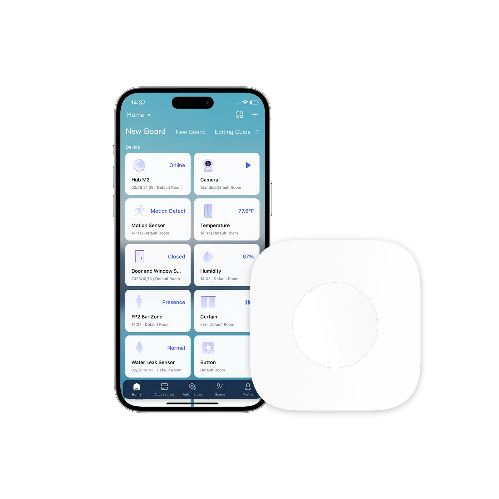 Aqara Zigbee Wireless Mini Switch, Works with HomeKit Google Home - Aqara Official Product View 2