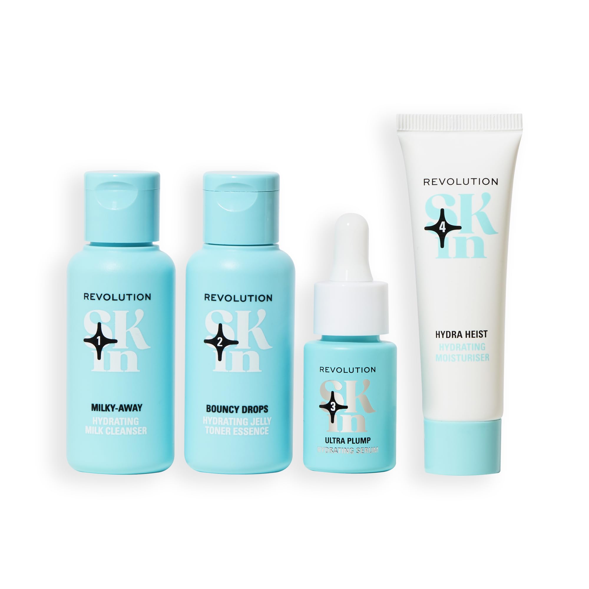 Revolution Skin Happy Hydrate 4 Step Starter Kit, 4 Mini Products - Revolution Skincare London