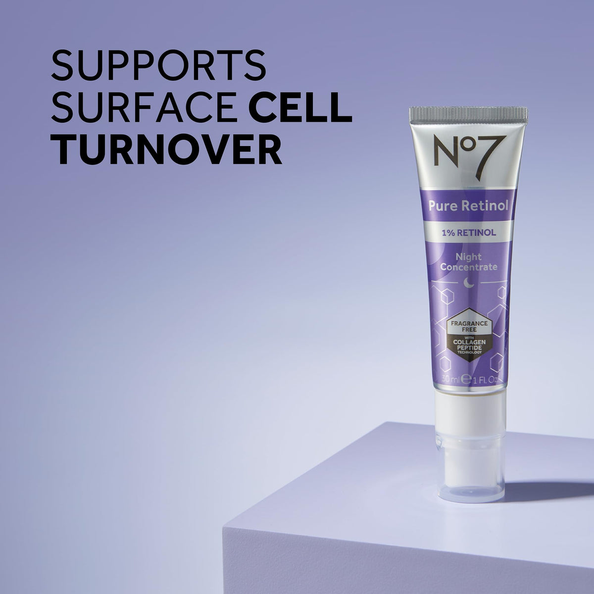 No7 Pure Retinol 1 Night Concentrate 30ml - No7 Official Imagery - 3