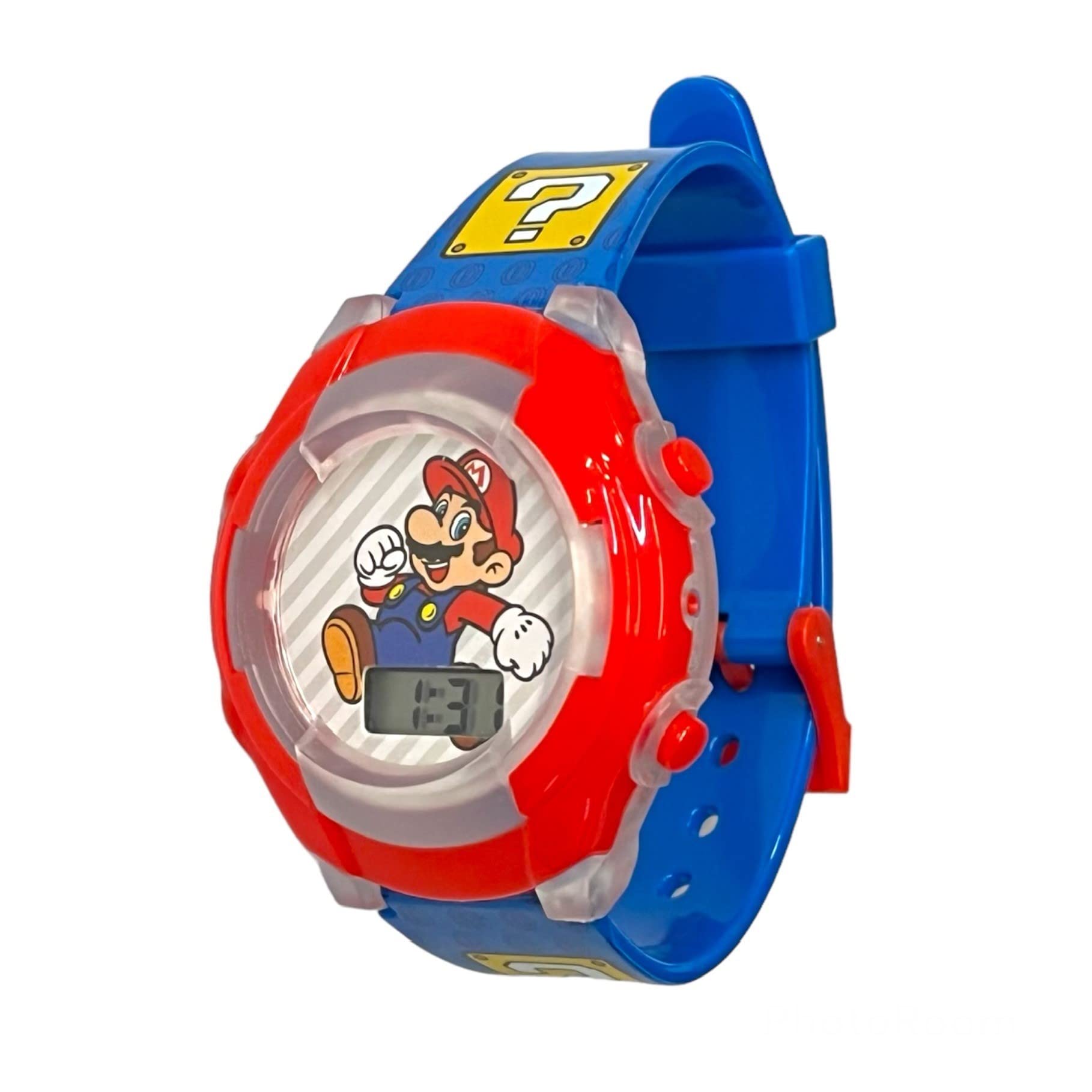 Accutime Super Mario Light-Up Digital Watch: Time for Adventures! - View 2