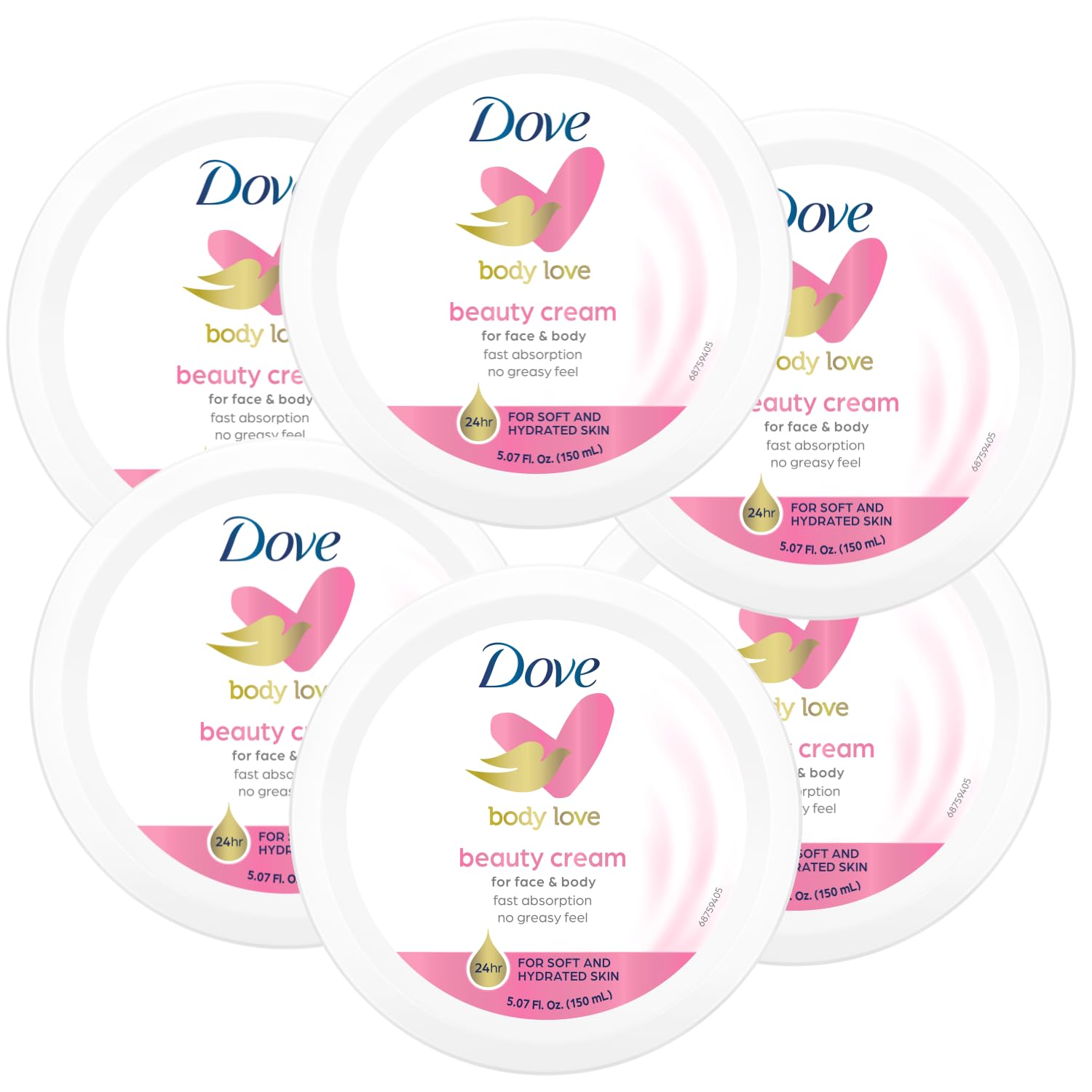 Dove Nourishing Body Care, Face, Hand, and Body Beauty Cream for - Dove