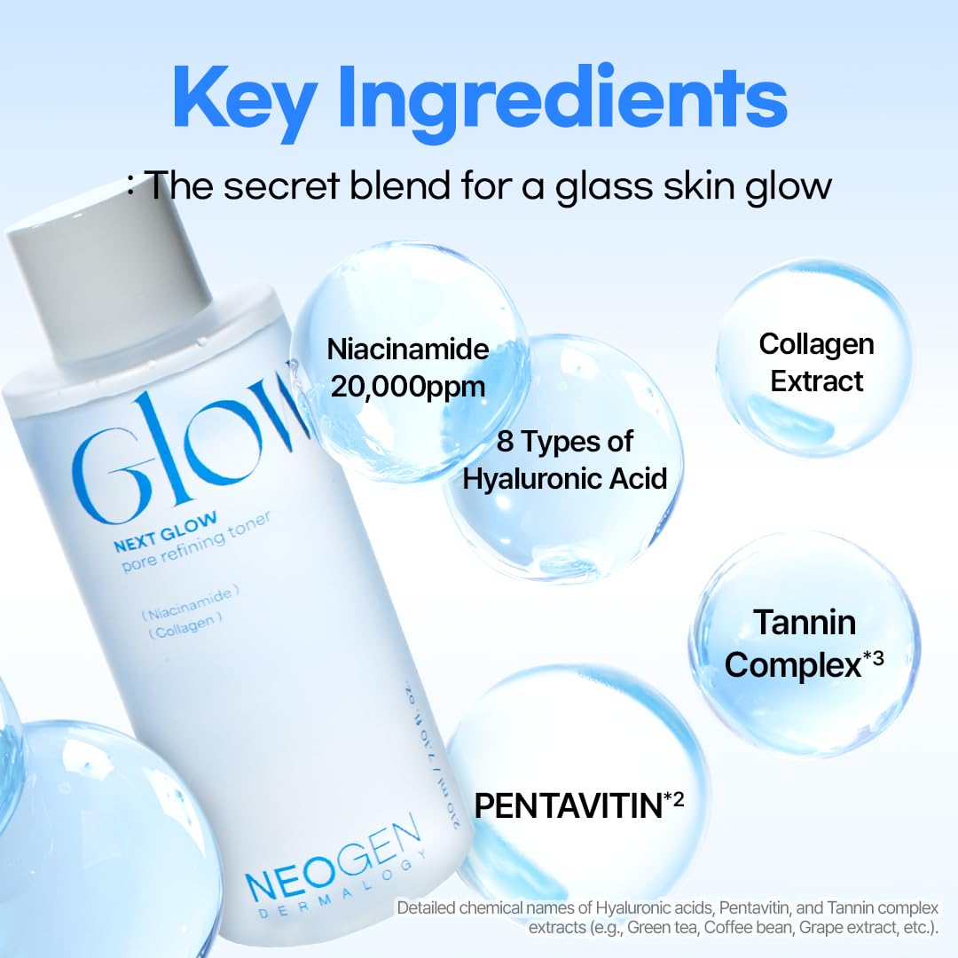 Neogen Dermalogy Next Glow Pore Refining Toner 7 1 fl oz - DERMALOGY by NEOGENLAB Official Imagery - 5