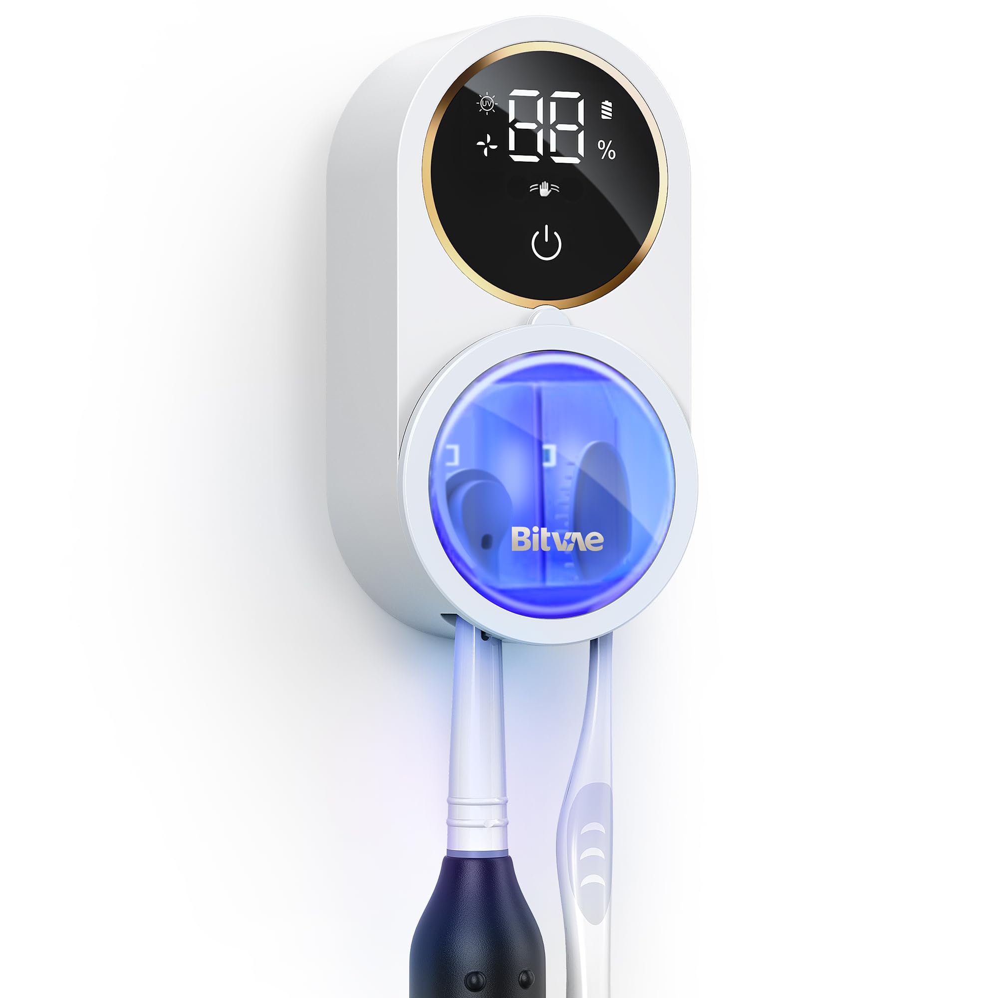 Bitvae Upgraded Tooth Brush Holder for Bathroom 2.0 Infrared Sensing - Bitvae Official Product View 1