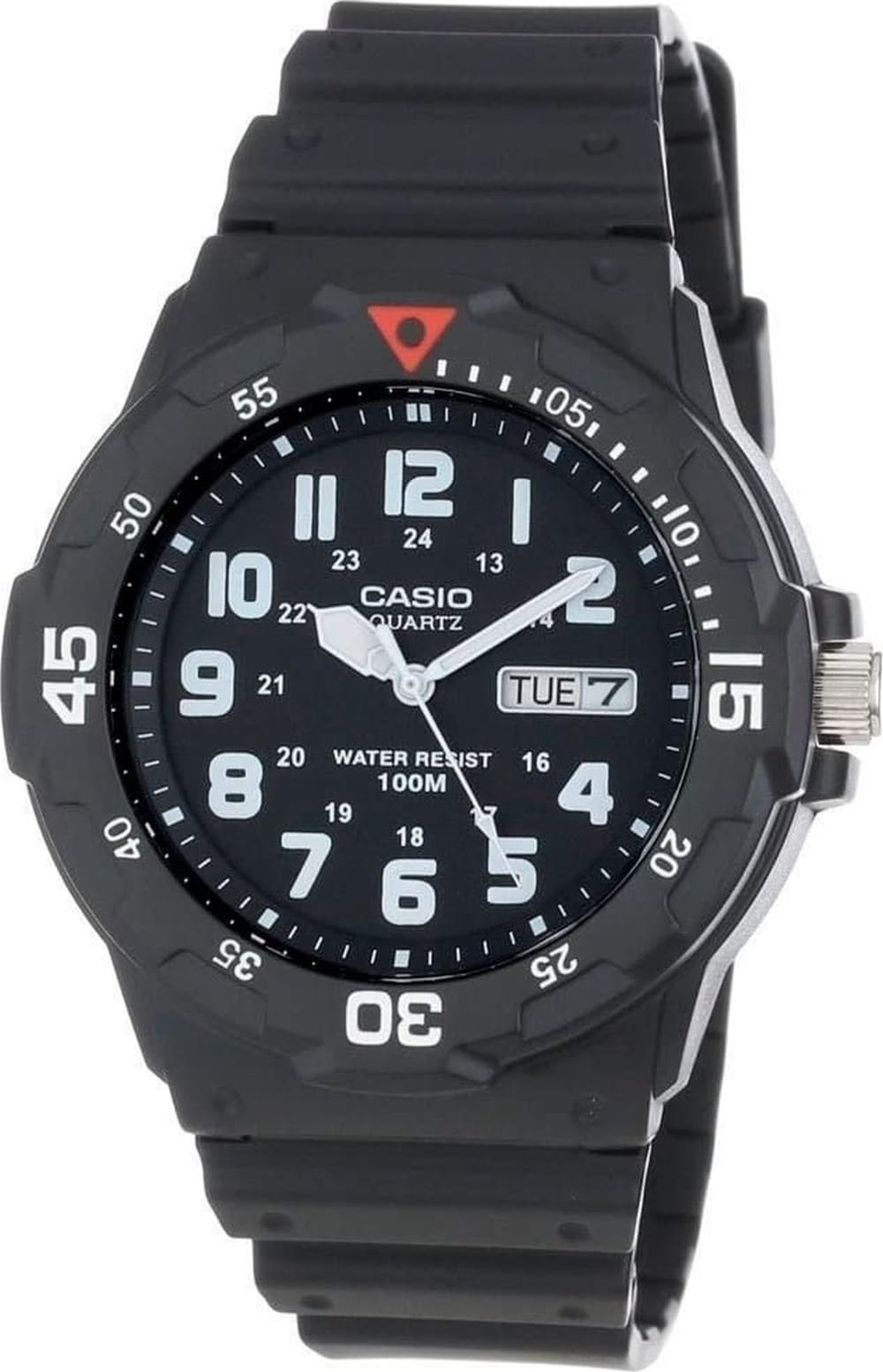 Casio MRW200H Series | Unisex Analog Watch | 100M WR | Stainless Steel - View 1