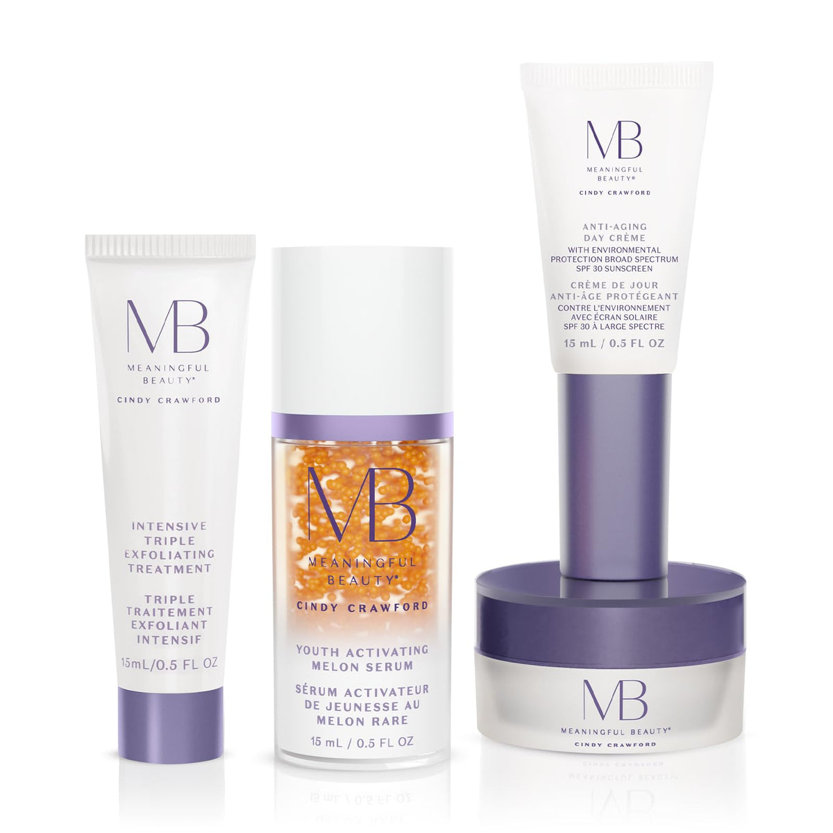 Meaningful Beauty Anti Aging Daily Skincare System with - Premium Selection Official Imagery - 2