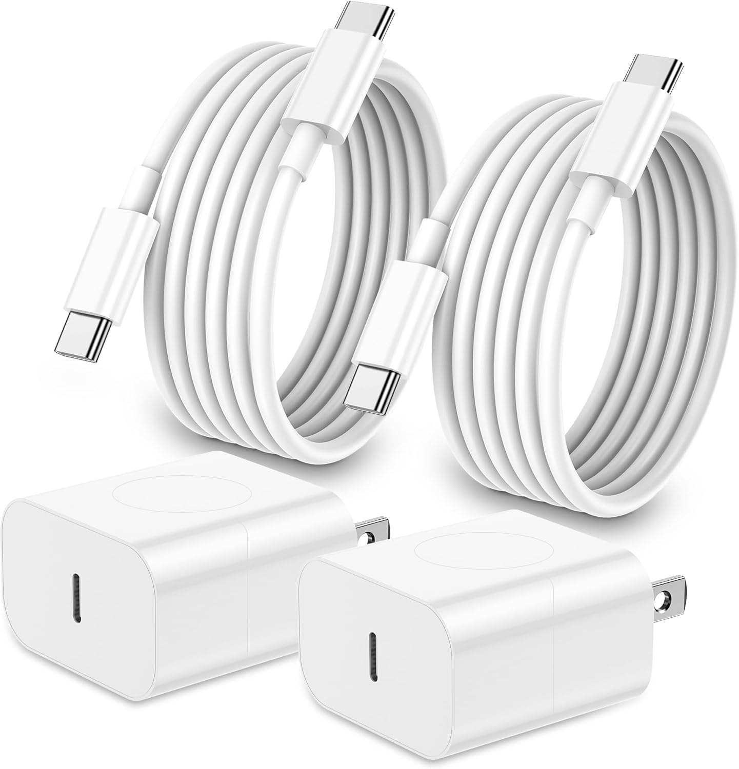 Icseio iPhone 17 16 15 Charger Fast Charging, 20W Apple iPad USB C Wall Charger - Icseio Official Product View 1