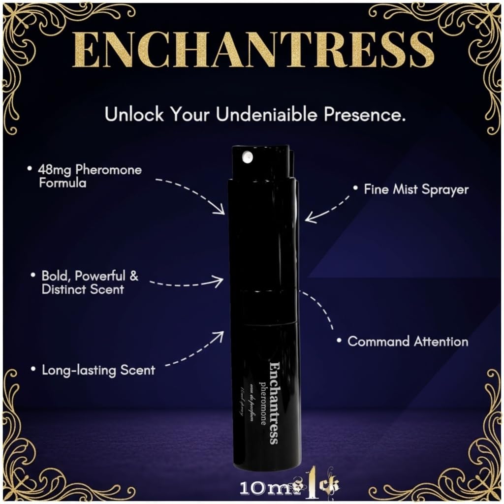 Enchantress Pheromone Infused Perfume for Women Raw - PHERO CONFIDENCE Official Imagery - 5